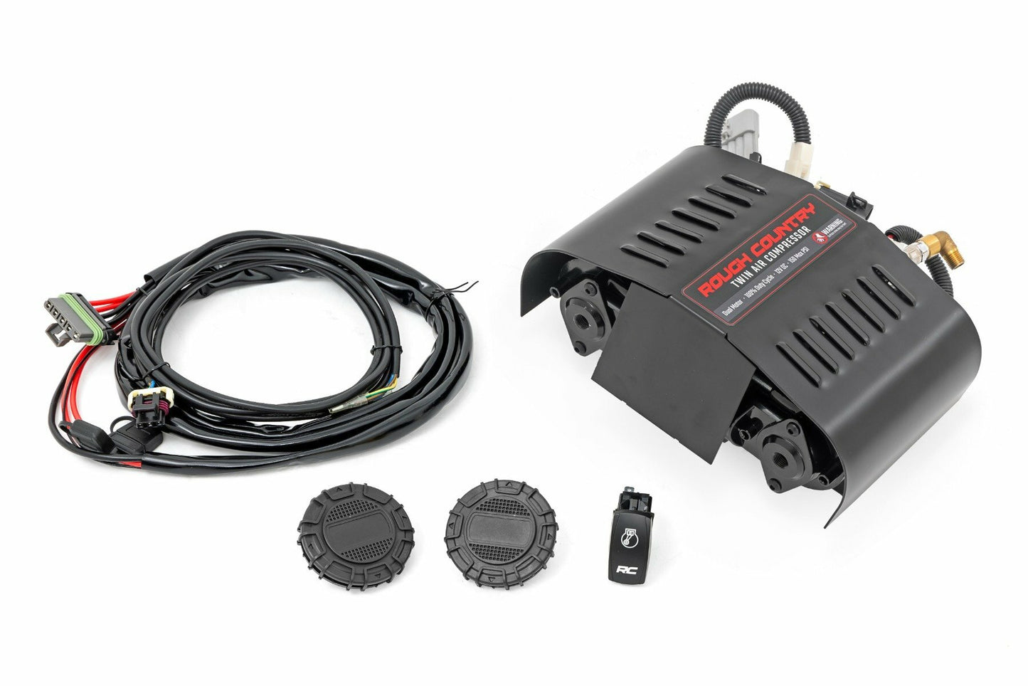 Twin Motor Air Compressor Kit; 12 Volt; 6.16 CFM RS205A