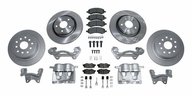 Fits 2007-2018 JK Wrangler Big Brake Kit -RT31058-CRN
