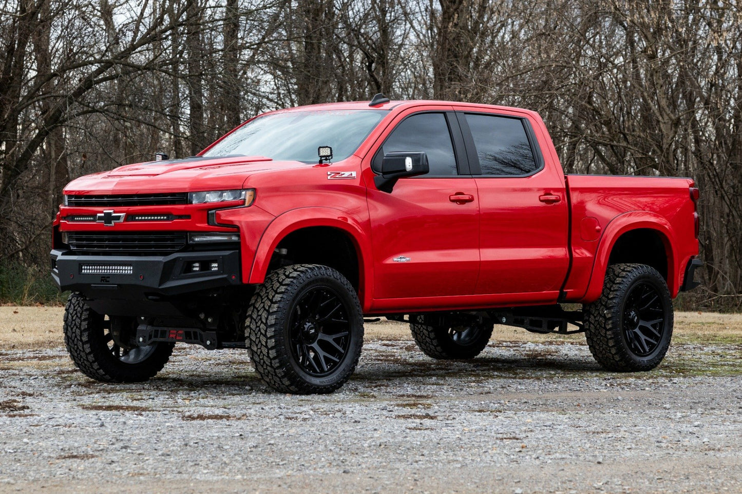 Fits Silverado 1500(19-24) Fender Flares Sport GAZ Summit White S-C12210-GAZ