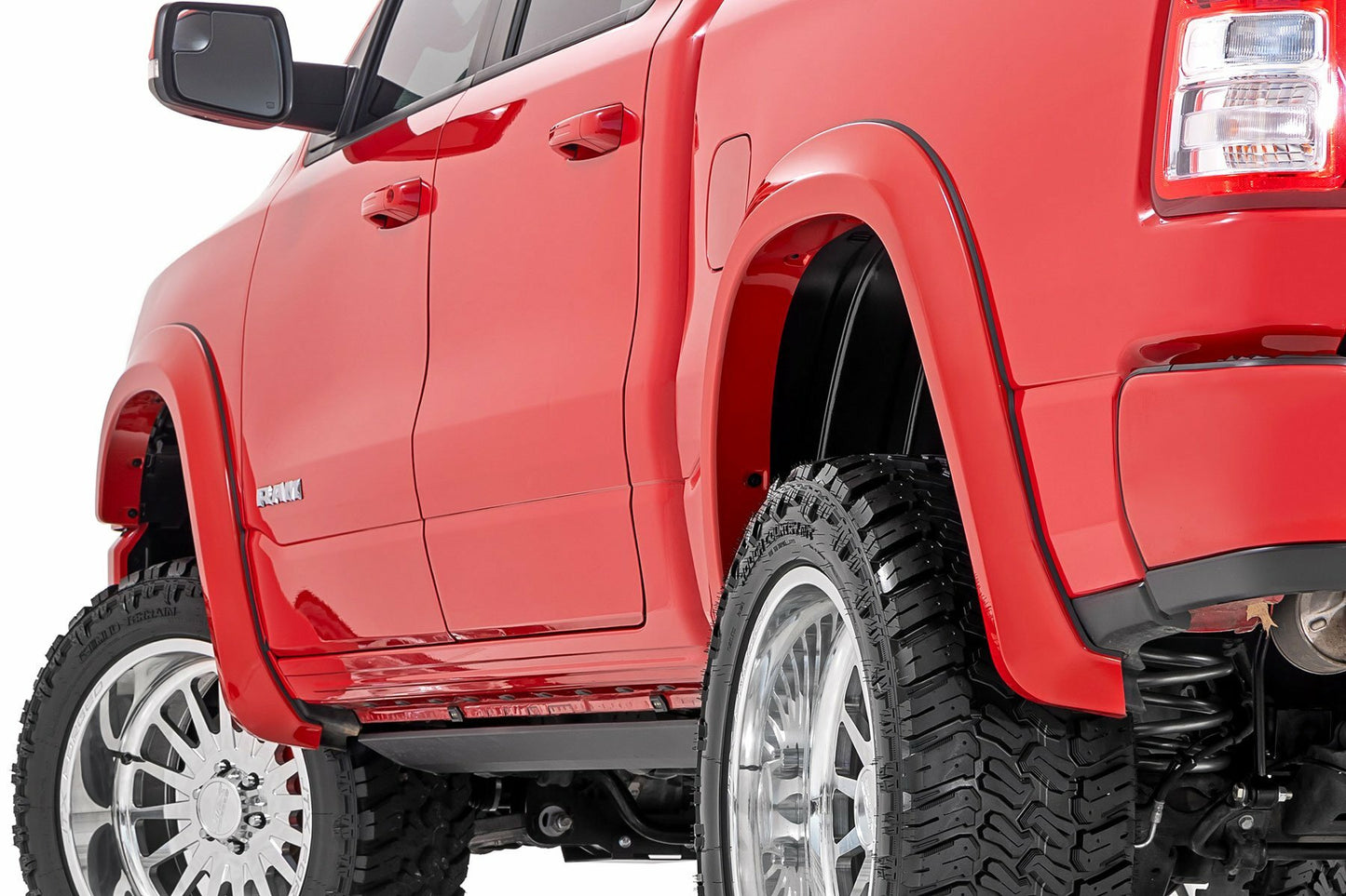 Fits Ram 1500 (2019-2024) Sport Fender Flares PX8 Black Crystal S-D10914-PX8