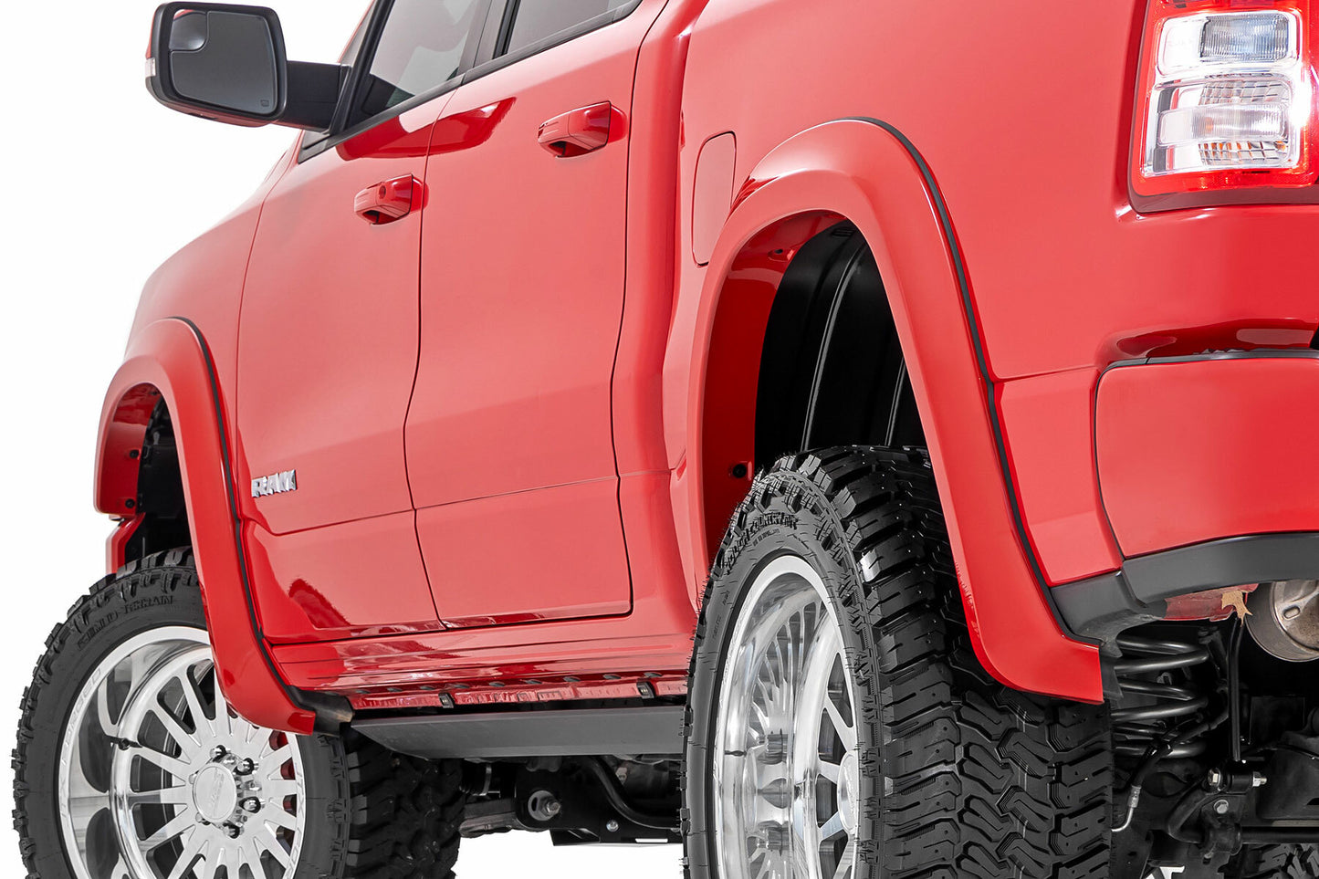 Fits Ram 1500 (2019-2024) Sport Fender Flares PXR Brilliant Black S-D10914-PXR