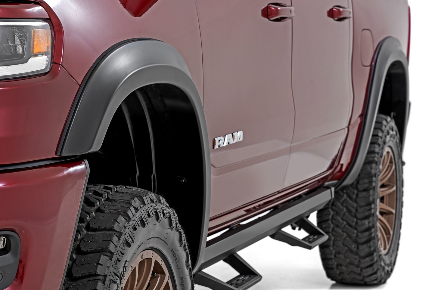 Fits Ram 1500 2&4WD (2025) Fender Flares; Sport; PSC Billet Silver S-D319205-PSC