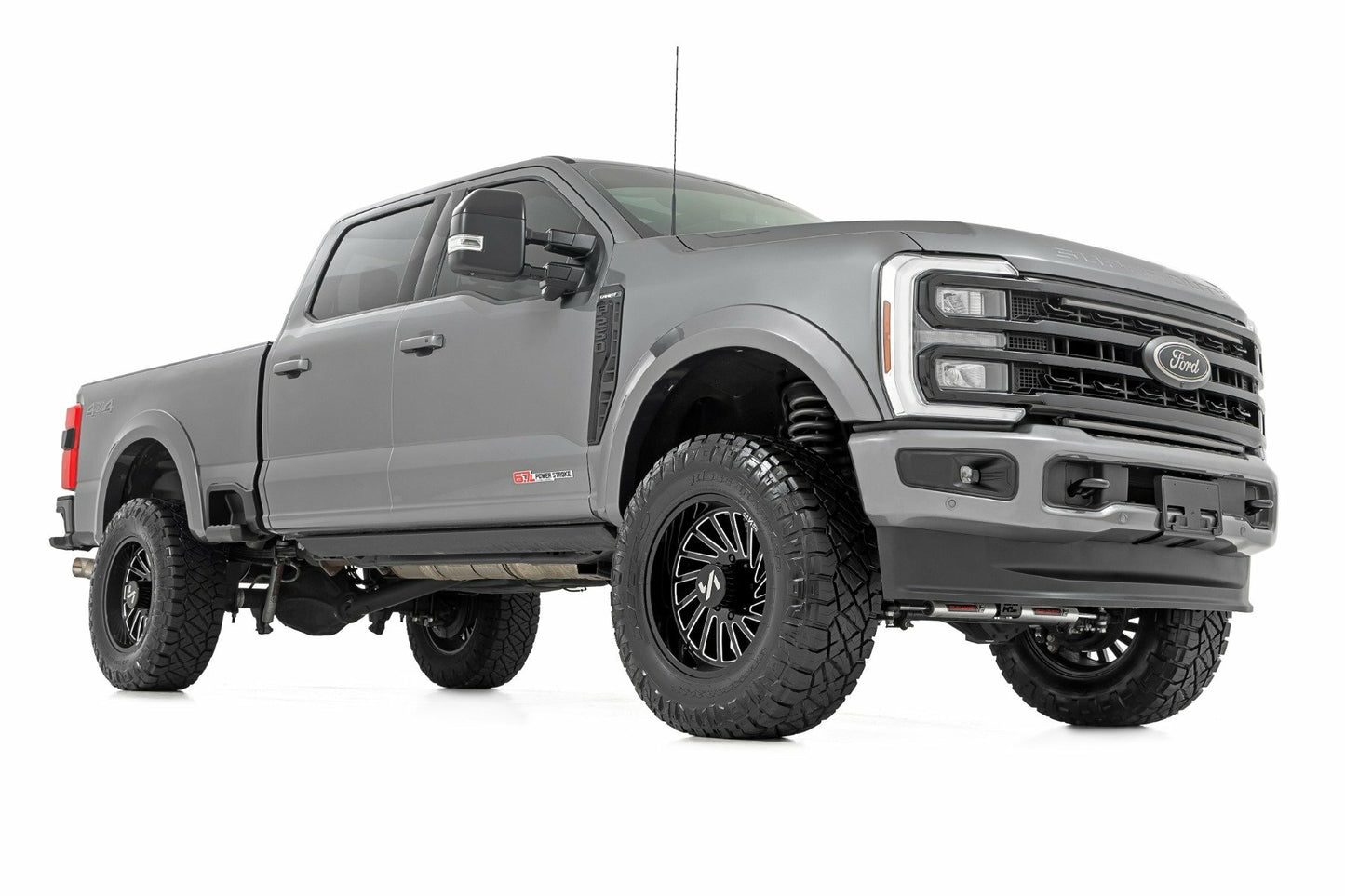 Fits Ford F-250/F-350 SD (23-24) Sport Fender Flares; D1 Stone Gray; S-F20231-D1