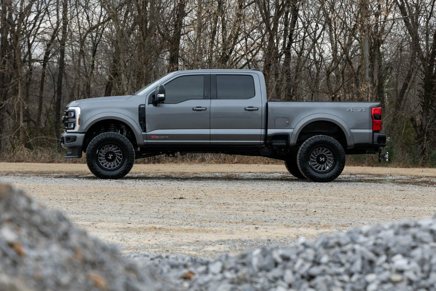 Fits Ford F-250/F-350 SD (23-24) Sport Fender Flares UM Agate Black S-F20231-UM