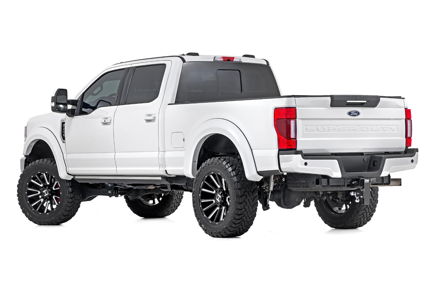 Fits Ford F-250 SD (17-22) Fender Flares Sport JS Iconic Silver S-F21112-JS
