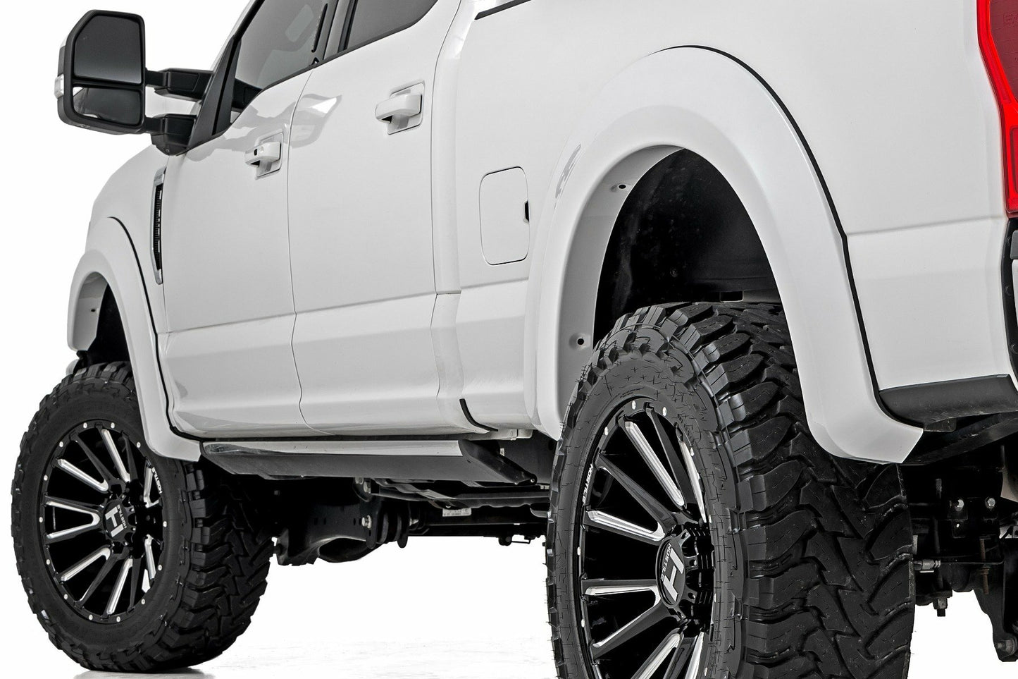 Fits Ford F-250/F-350 SD (17-22) Fender Flares Sport YZ Oxford White S-F21112-YZ