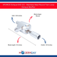 XFORCE Exhaust S10-2.5 - Stainless Steel Round Twin Loop Exhaust Muffler
