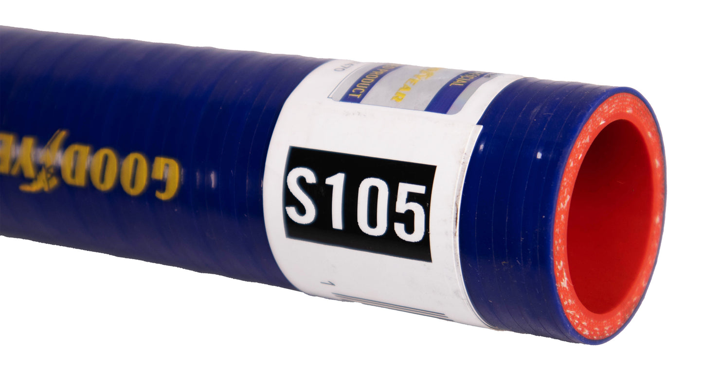 Fits 1990- 1991 Western Star 3800 Goodyear S105 Silicone Coolant Straight Hose