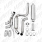 Fits 2013-2018 Ford Focus 3in. Cat Back; Dual Center Outlet; T304 - S4200304 - Cat Back Exhaust Car Part People