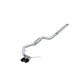 Fits 13-18 Ford Focus 3" Cat Back; Dual Center Outlet; T304 w/CF Tips-S42013CF