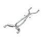 Fits 2017-2020 INFINITI Q60 3" Cat Back, Dual Rear, T304 - S4404304