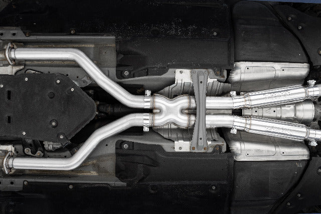 Fits 2016-2024 INFINITI Q50 3" Cat Back, Dual Rear, T304 - S4405304