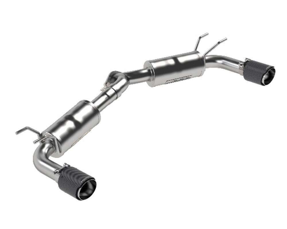 Fits 2019-2020 Mazda 3 2.5" Axle-Back; Dual Rear Exit; CF - S44503CF - Axle Back Exhaust Car Part People