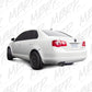 Fits 2005 Volkswagen Jetta 3in. Cat Back - S4600409