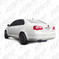 Fits 2005 Volkswagen Jetta 3in. Cat Back - S4600409 - Cat Back Exhaust Car Part People