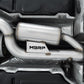 Fits 2015-2019 Volkswagen Golf R 3" Cat Back Quad Rear Exhaust w/CF-S46033CF - Cat Back Exhaust Car Part People
