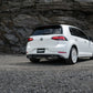 Fits 2015-2019 Volkswagen Golf R 3" Cat Back Quad Rear Exhaust w/CF-S46033CF - Cat Back Exhaust Car Part People