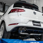 Fits 2015-2019 Volkswagen Golf R 3" Cat Back Quad Rear Exhaust w/CF-S46033CF - Cat Back Exhaust Car Part People
