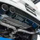 Fits 2015-2019 Volkswagen Golf R 3" Cat Back Quad Rear Exhaust w/CF-S46033CF - Cat Back Exhaust Car Part People