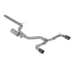 Fits 2019 VW GTI Golf 3" Cat Back Dual Split Rear Exit Exhaust System-S46063CF