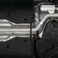 Fits 19-21 Volkswagen Jetta 3" Cat Back Dual Split Rearwith Carbon Tips-S46083CF