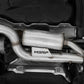 Fits 22-24 VW Golf R 3" Cat Back 2.5" Quad Split Rear Exit w/Carbon Tip-S46133CF