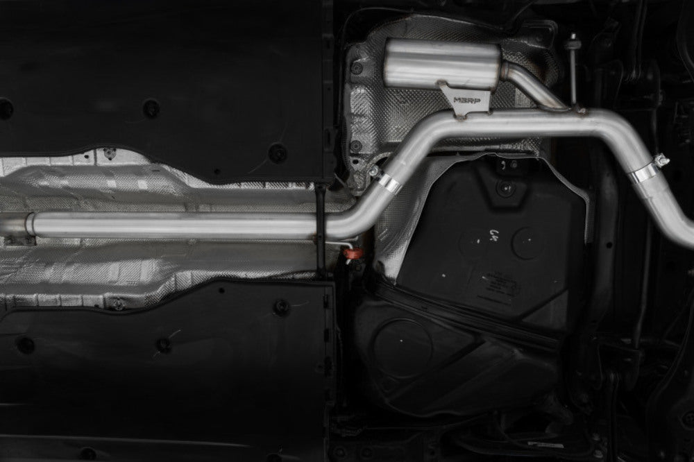 Fits 2022-23 Volkswagen Jetta 3" Cat Back; 2.5in Dual Split Rear; T304-S4615304 - Cat Back Exhaust Car Part People