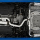 Fits 2017-2018 Volkswagen Golf Alltrack 3" Cat Back 2.5in Dual Split-S4618304 - Cat Back Exhaust Car Part People