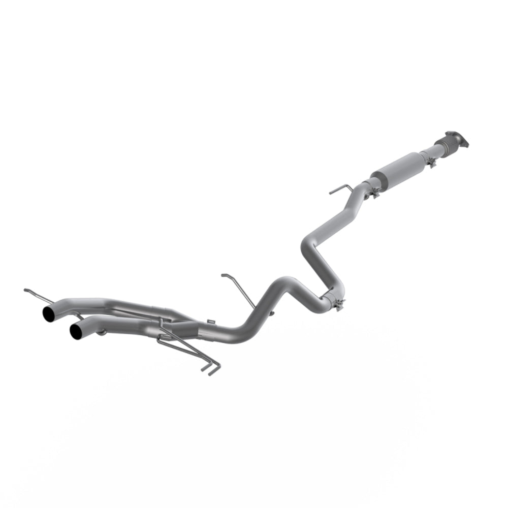 Fits 2013-2017 Hyundai Veloster 2 1/2" Cat Back, Dual Exit, AL - S4702AL - Cat Back Exhaust Car Part People