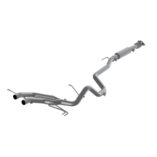Fits 2013-2017 Hyundai Veloster 2 1/2" Cat Back, Dual Exit, AL - S4702AL - Cat Back Exhaust Car Part People