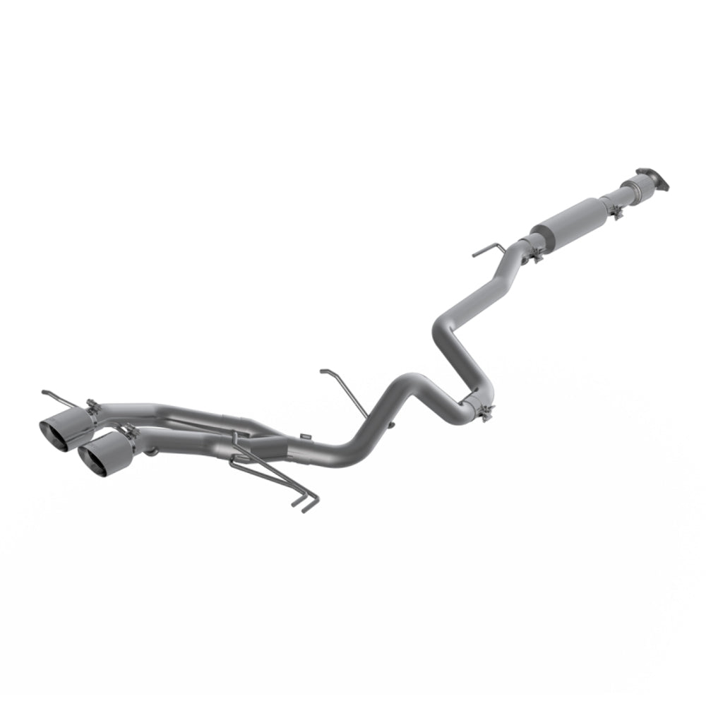 Fits 2014-2017 Hyundai Veloster 2 1/2" Cat Back, Dual Exit, T304 - S4703304 - Cat Back Exhaust Car Part People