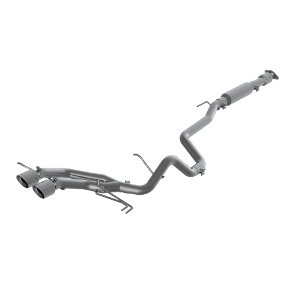 Fits 2014-2017 Hyundai Veloster 2 1/2" Cat Back, Dual Exit, T304 - S4703304 - Cat Back Exhaust Car Part People