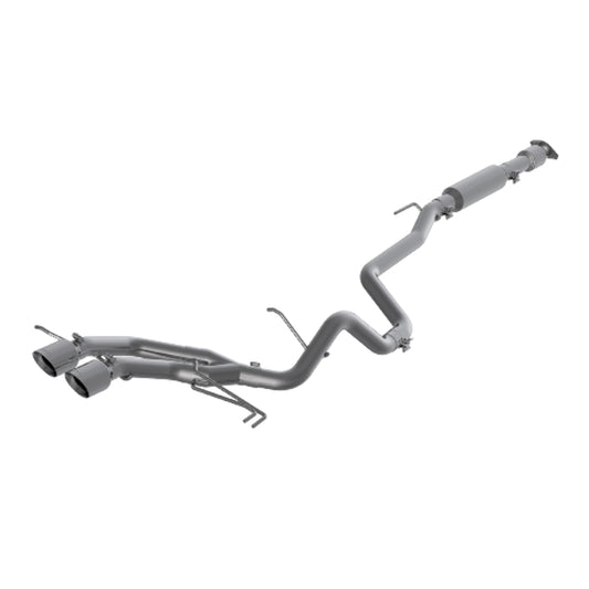 Fits 2014-2017 Hyundai Veloster 2 1/2" Cat Back, Dual Exit, T304 - S4703304 - Cat Back Exhaust Car Part People