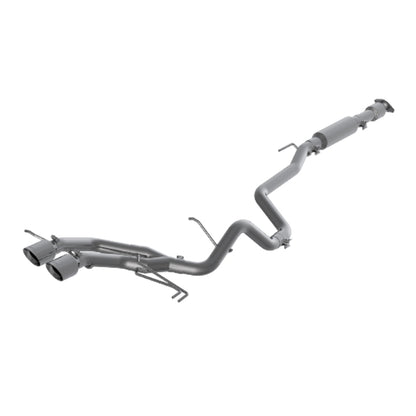 Fits 2014-2017 Hyundai Veloster 2 1/2" Cat Back, Dual Exit, T304 - S4703304