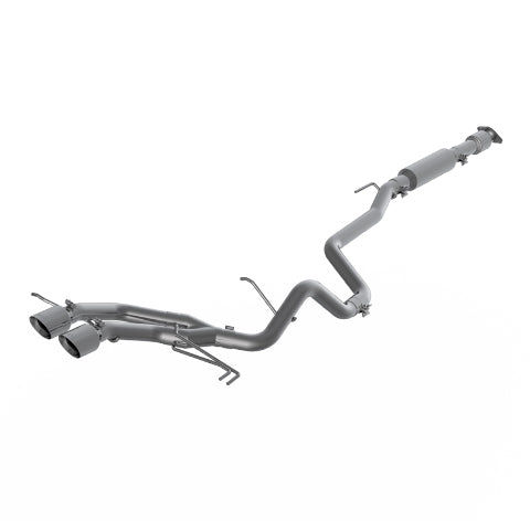 Fits 2013-2017 Hyundai Veloster 2 1/2" Cat Back, Dual Exit, AL - S4703AL