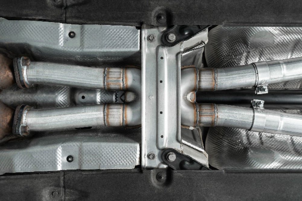 Fits 2018-2021 Kia Stinger 2.5" Cat Back, Dual Split Rear, AL - S4704AL