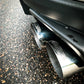 Fits 15-16 Subaru WRX 3" Cat Back Dual Split Rearwith Carbon Fiber Tips-S48003CF - Cat Back Exhaust Car Part People