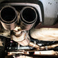 Fits 15-16 Subaru WRX 3" Cat Back Dual Split Rearwith Carbon Fiber Tips-S48003CF - Cat Back Exhaust Car Part People