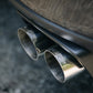Fits 15-16 Subaru WRX 3" Cat Back Dual Split Rearwith Carbon Fiber Tips-S48003CF - Cat Back Exhaust Car Part People