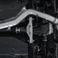 Fits 11-14 Subaru Impreza 3" Cat Back Dual Split Rear T304 Race Version-S4802304