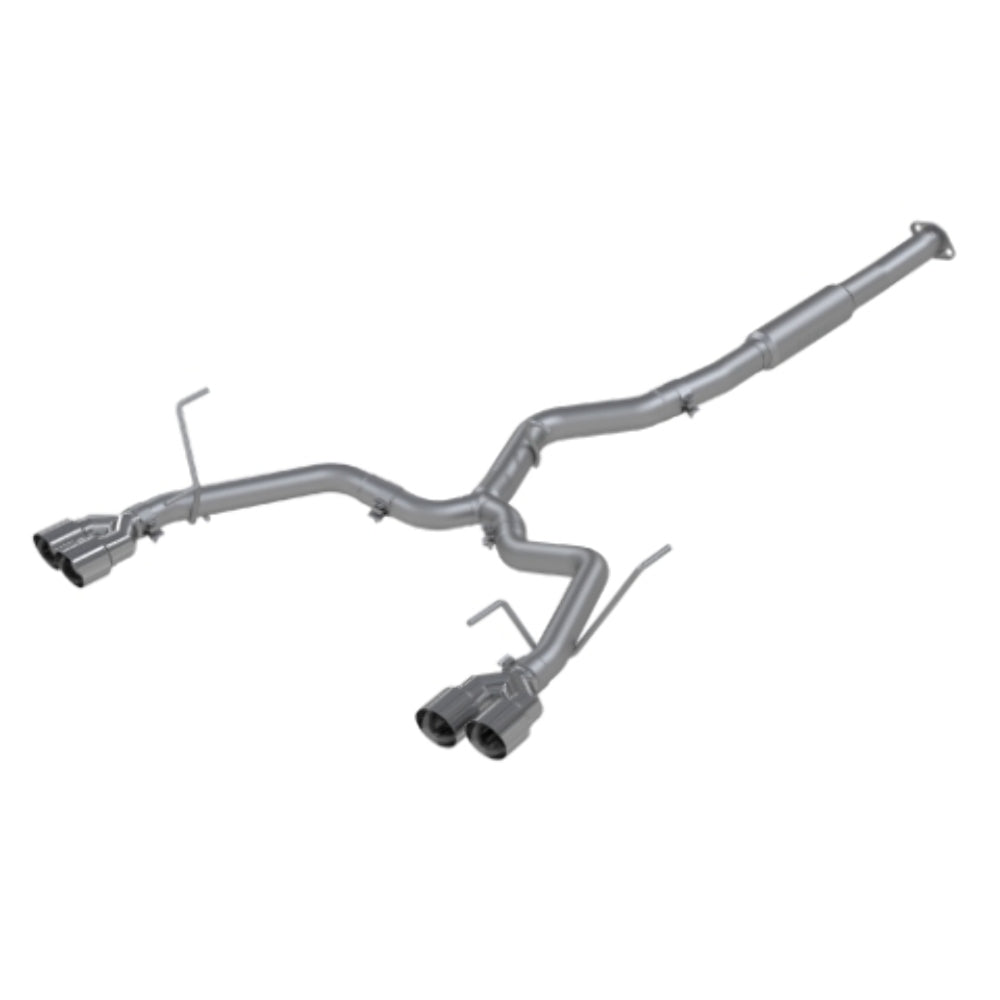 Fits 11-14 Subaru Impreza 3" Cat Back Dual Split Rear T304 Race Version-S4802304 - Cat Back Exhaust Car Part People