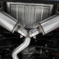 Fits 2013-2016 Scion FR-S 3in. Cat Back; Dual Split Rear; T304; BE Tip-S48043BE - Cat Back Exhaust Car Part People