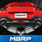 Fits 2013-2016 Scion FR-S 3in. Cat Back; Dual Split Rear; T304; BE Tip-S48043BE - Cat Back Exhaust Car Part People
