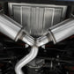 Fits 2013-2016 Scion FR-S 3in. Cat Back; Dual Split Rear; T304; BE Tip-S48043BE - Cat Back Exhaust Car Part People