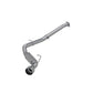 Fits 2013-16 Scion FR-S 3" Cat Back, Single Rear Exit, Aluminized Steel-S4806AL