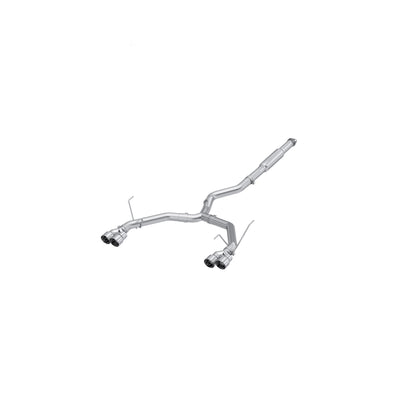Fits 22-24 Subaru WRX 3" Cat Back Dual Split Rearwith Tips Race Version-S4808304 - Cat Back Exhaust Car Part People
