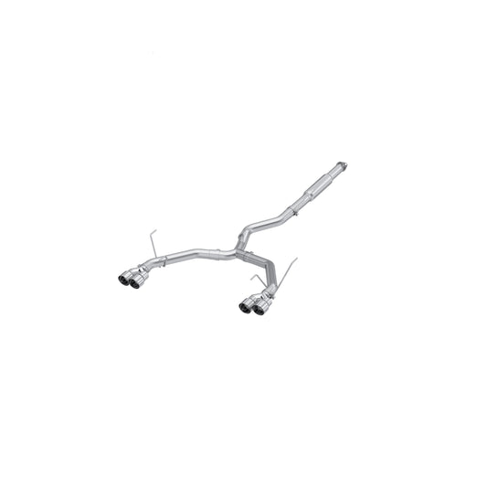 Fits 22-24 Subaru WRX 3" Cat Back Dual Split Rearwith Tips Race Version-S4808304 - Cat Back Exhaust Car Part People