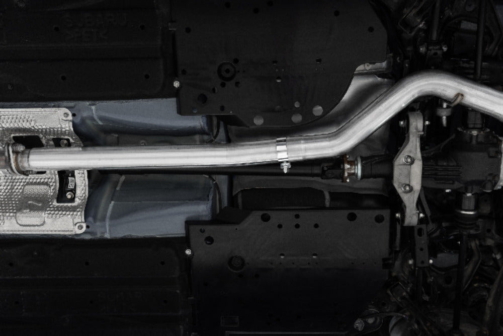 Fits 2022-24 Subaru WRX 3" Cat Back, Single Rear Exit, Aluminized Steel-S4809AL - Cat Back Exhaust Car Part People