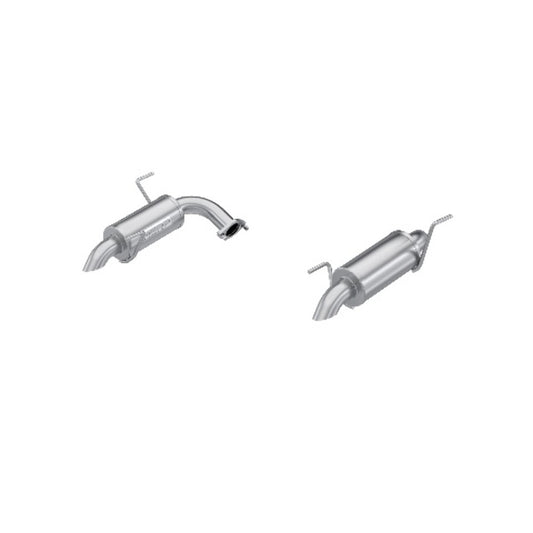 Fits 2020-24 Subaru Outback 2.5" Axle-Back; Dual Rear; T304; Turn-Down-S4812304 - Axle Back Exhaust Car Part People