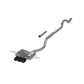 Fits 2023-2024 Honda Civic 3" Cat Back, Triple Rear Exit, T304, CF Tips-S49023CF